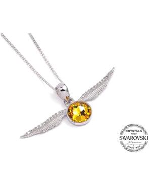 Harry Potter Golden Snitch Swarovski Necklace