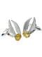 Manschettknappar Golden Snitch i silver vuxen - Harry Potter