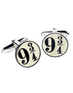 9 3/4 маншети за мъже с марка Sterling Silver - Хари Потър