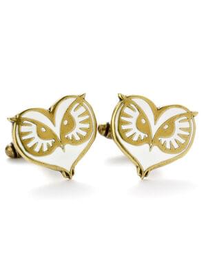 Owl Face Cufflinks za moške - fantastične zveri