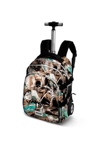 justice rolling backpack