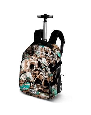 Mochila com rodas da Liga da Justiça infantil