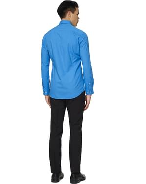 Kemeja Blue Steel Opposuit untuk pria