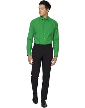 Camicia verde uomo 