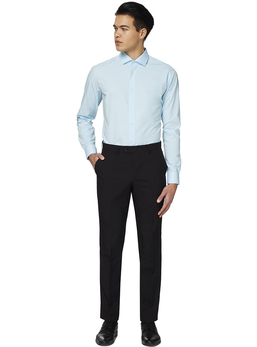 Camicia blu uomo 