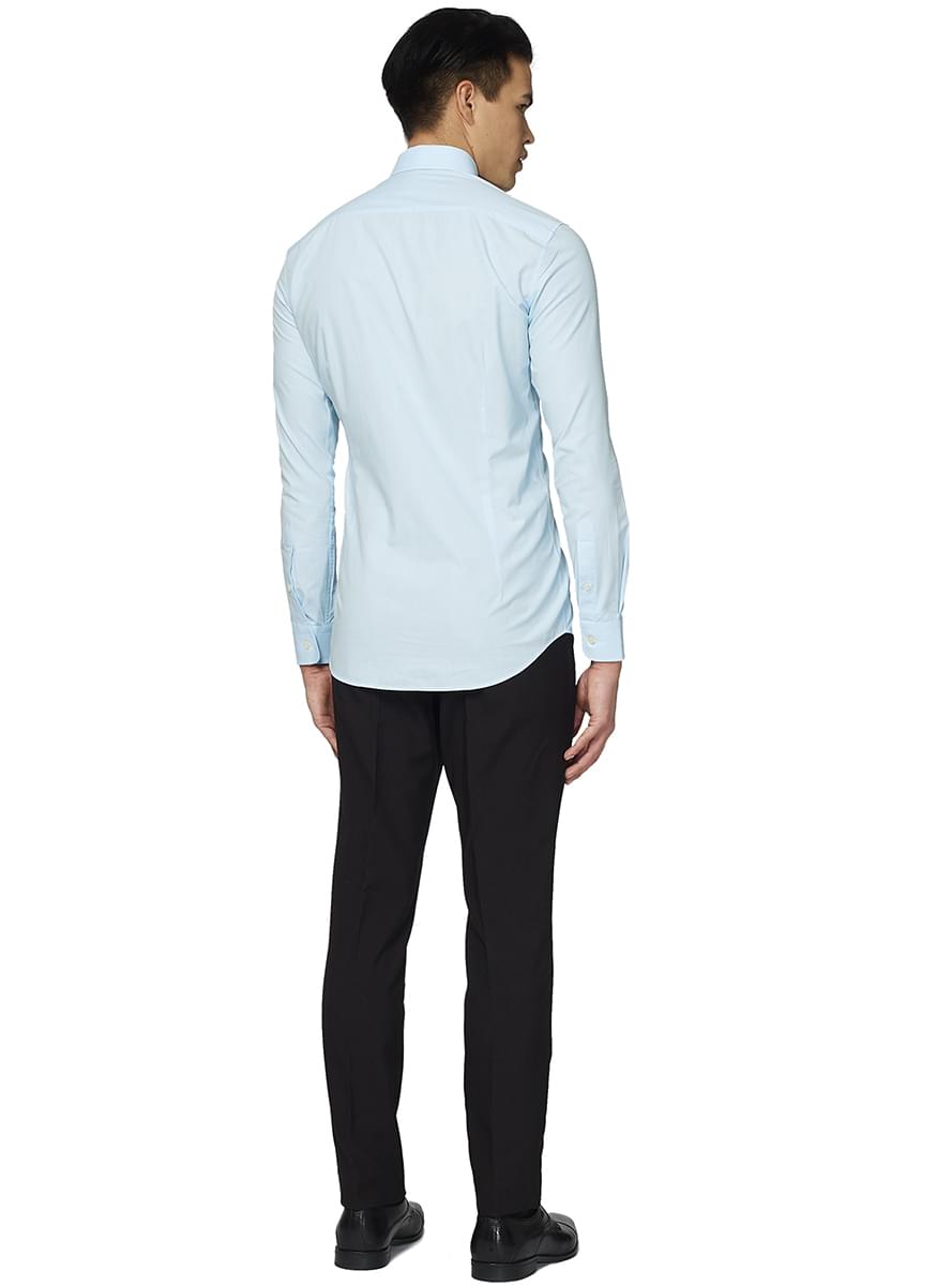 Pánský opposuit ledově modrý