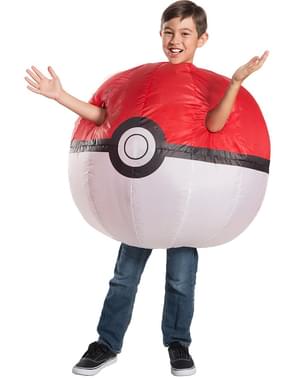 Déguisement gonflable Poké Ball enfant - Pokemon