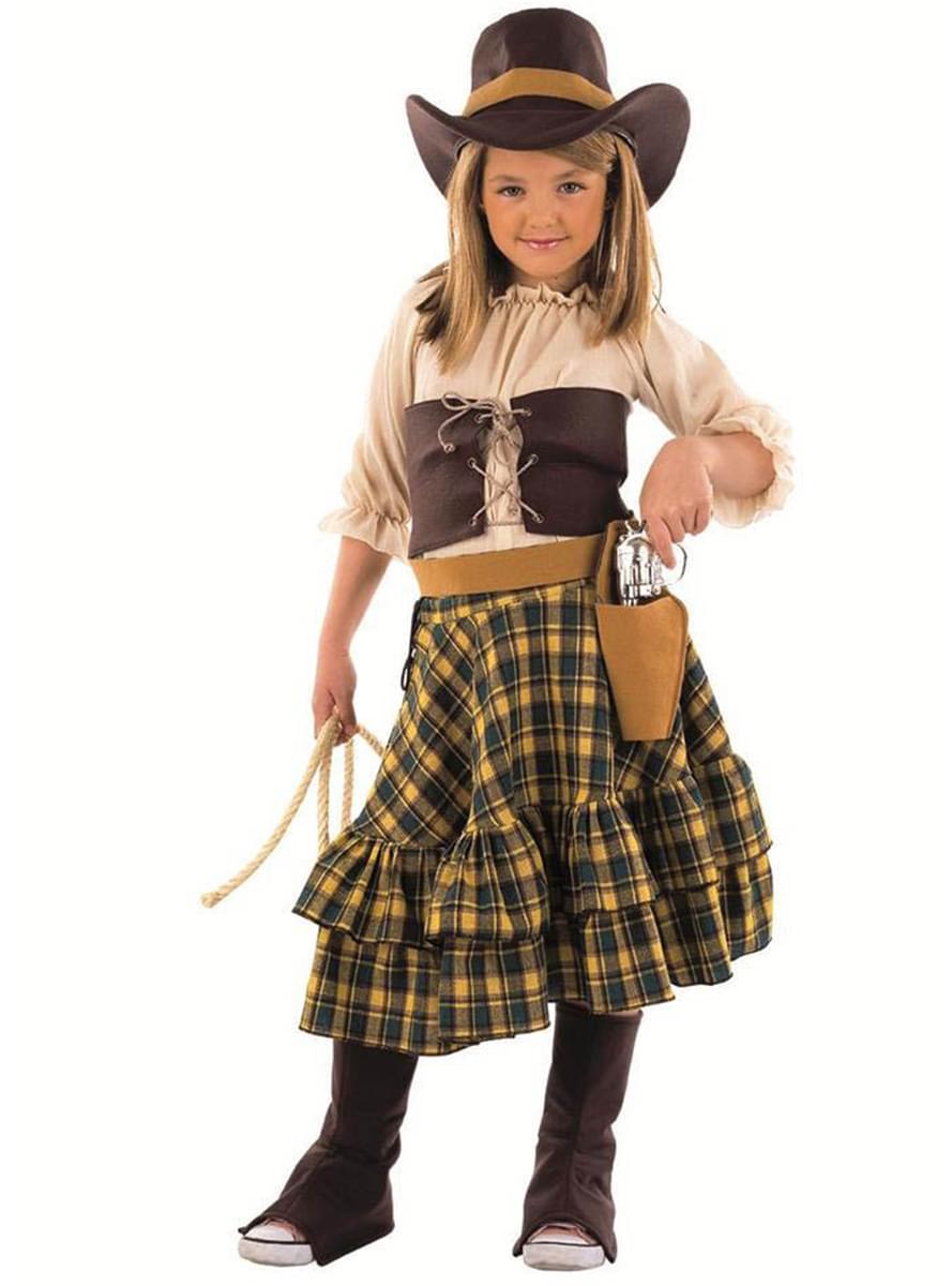 Cowgirl Bandit Kids Costume