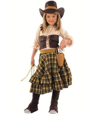 Detský kostým cowgirl banditka