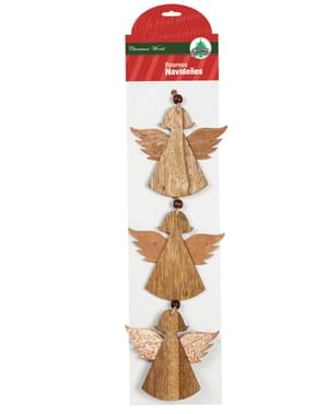 3 kpl setti jouluenkeli-kuusenkoristeita