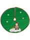 Saia para árvore de Natal verde