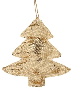 金色クリスマスツリー飾り