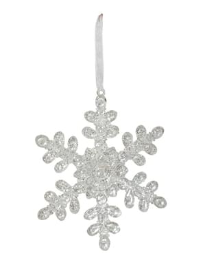 Klar Snefnug Juletræs Ornament