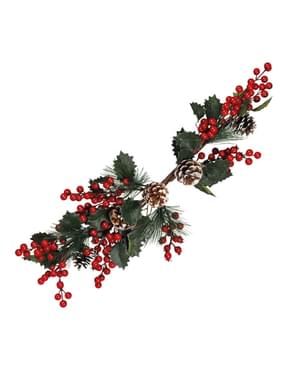Long Christmas Mistletoe Centerpiece