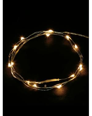 Guirlande lumineuse blanc chaud 100 LED