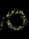 Guirlande verte lumineuse 100 LED blanc chaud