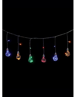 Christmas Festoon Lights - Multicolored