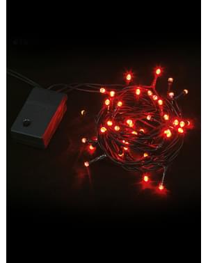 Monitoimintoiset jouluvalot - punainen