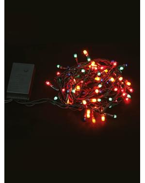 Mini lumières de Noël multifonction colorées