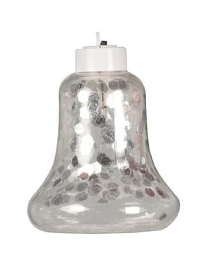 Clear Light Up Christmas Bell