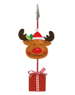 Rendier Kerstkaarthouder