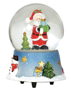Santa Claus Musical Snow Globe