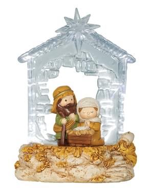 Light Up Nativity Scene Decoration