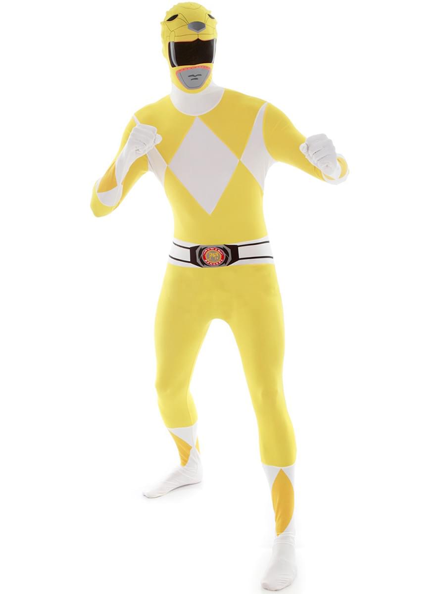 man suit morph spider Funidelia Power De  Morphsuit. coolste geel Kostuum  Ranger