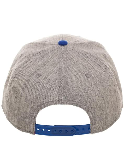 Keps Captain America grå för vuxen