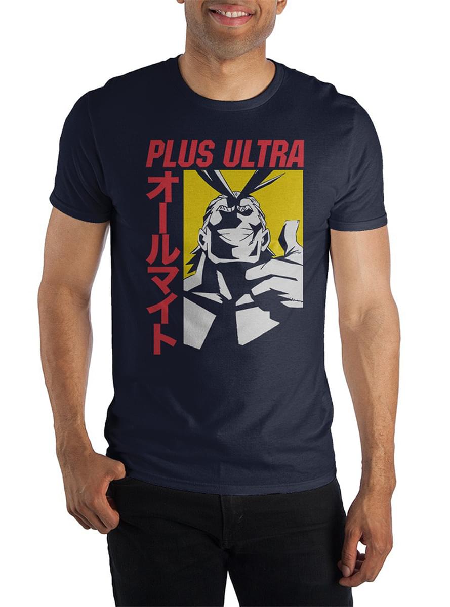 T-shirt de All Might Plus Ultra para homem - My Hero Academia