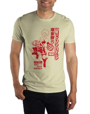 T-Shirt Bakugou untuk lelaki - My Hero Academia