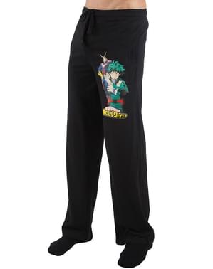 Deku en All Might broek voor mannen - My Hero Academia