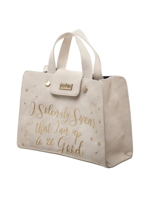 Harry Potter Solemnly Swear taske til kvinder i hvid