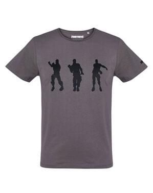 Tričko pro muže Fortnite Dancing uhlově černé