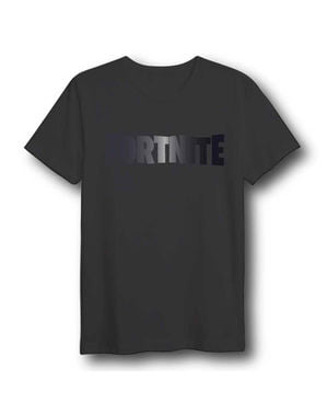 Unisex tričko s logem Fortnite pro dospělé, černé