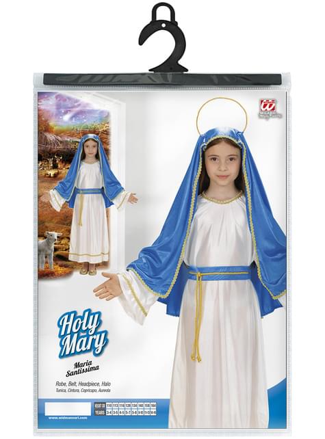 GUIRMA Costume da Vergine Maria Bambina recita Madonna Presepe Vivente GUIRMA Costume da Vergine Maria Bambina recita Madonna Presepe Vivente