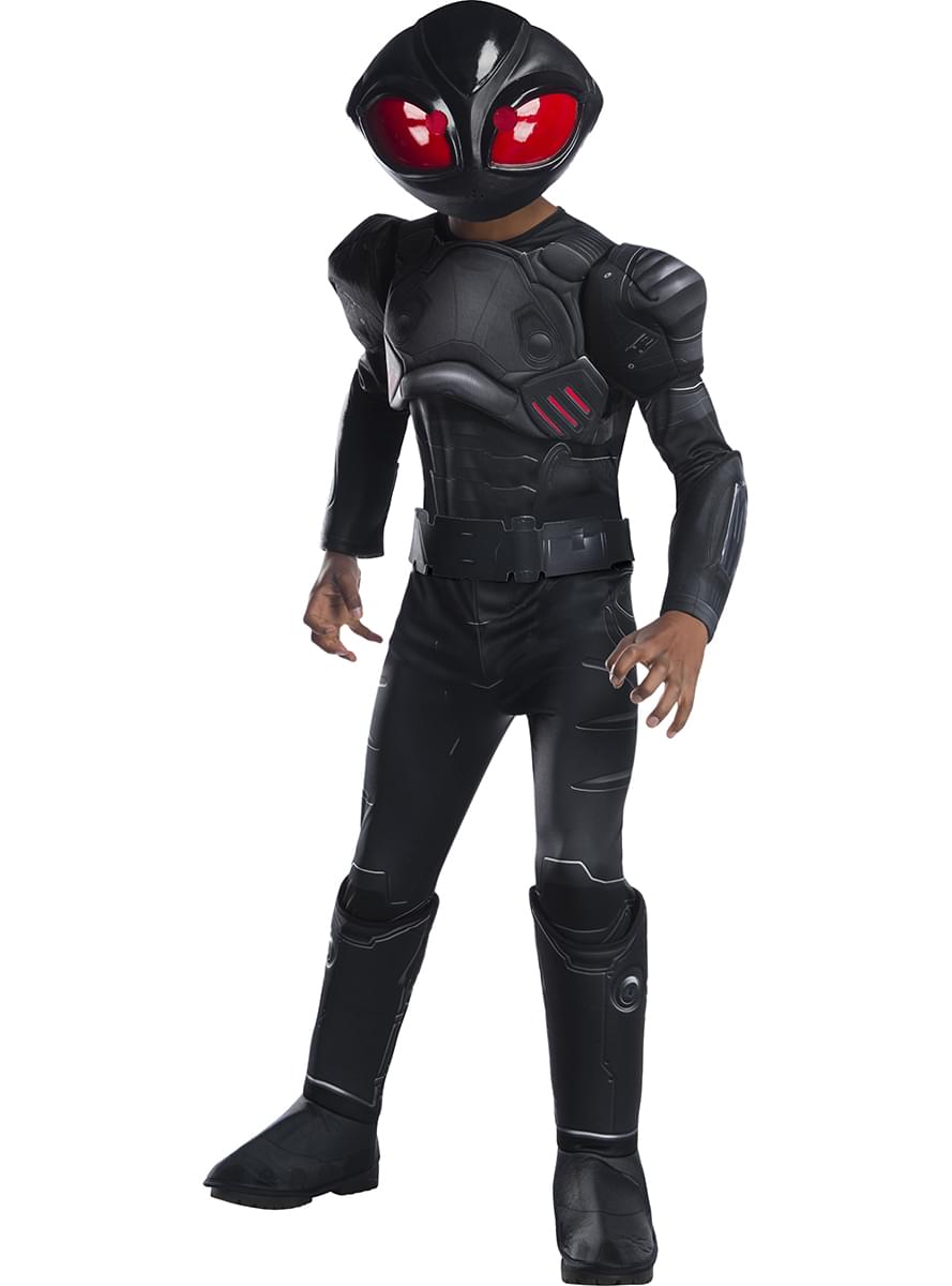 Costum Black Manta deluxe pentru băiat - Aquaman