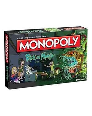 Rick and Morty monopoli espanjankielisenä
