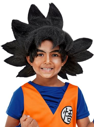 Peruca de Goku para menino - Dragon Ball. Entrega 24h