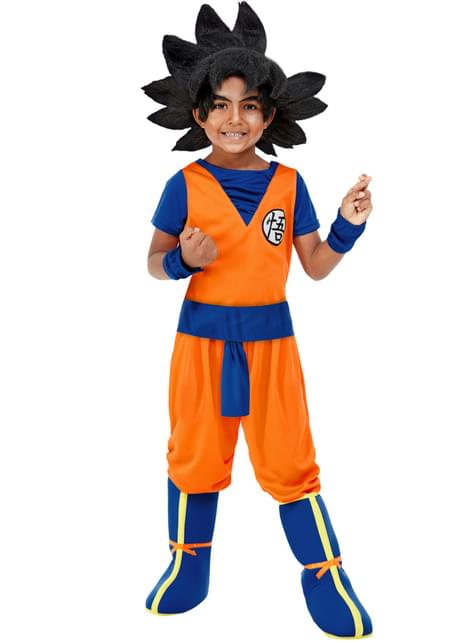 Funidelia  Disfraz de Goku Dragon Ball para niño Son Goku, Bola