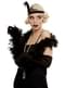 Flapper nyaklánc gyöngyökkel