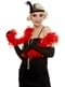 20s Red Feather Boa
