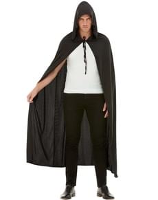 Classic Black Cape for Adults