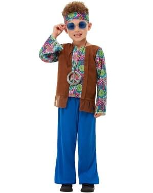 Disfraz de hippie para niño