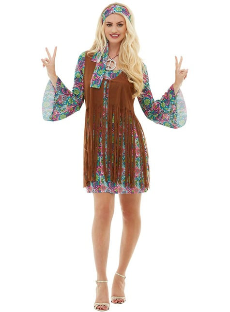 Hippie kostume til kvinder