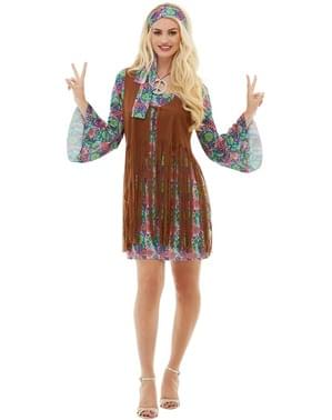 Hippie kostuum voor vrouw