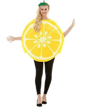 Лимонный костюм для взрослых