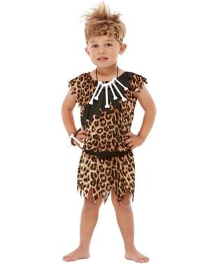 Deguisement robe leopard des cavernes taille 8-10 ans, fetes et  anniversaires