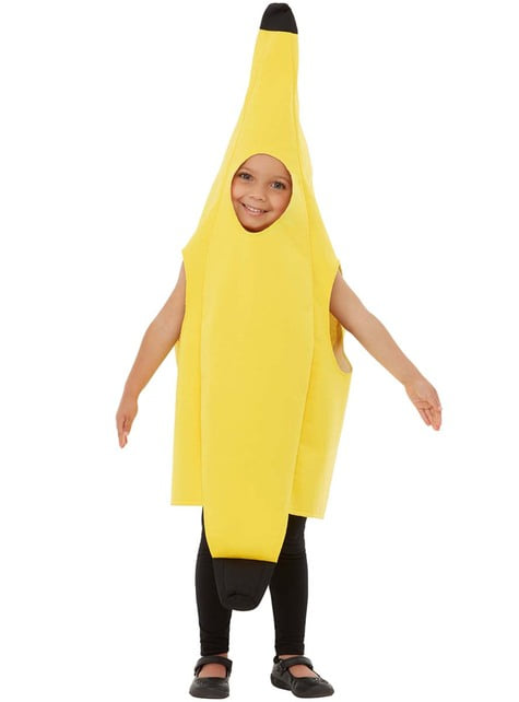 Disfraz de plátano para niños 
