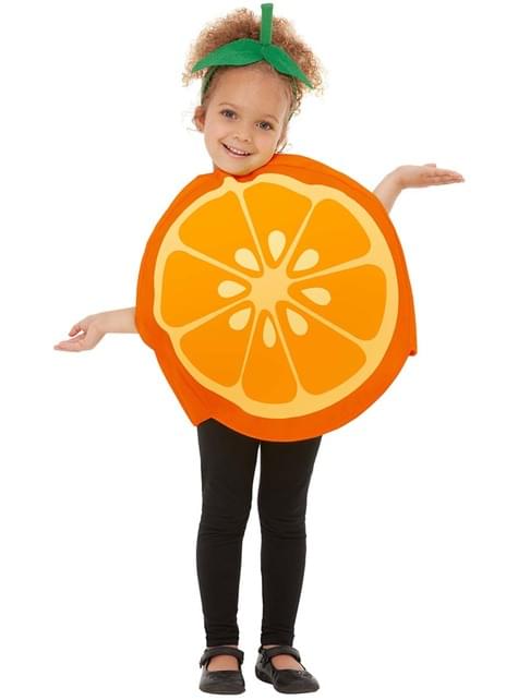 子供用オレンジ衣装